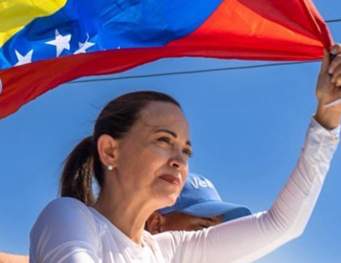 Venezuelana Maria Corina Machado recebe o prêmio Nobel da Paz