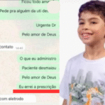 Caso Santa Júlia: médica admite em mensagens ter errado prescrição que antecedeu a morte de Benício