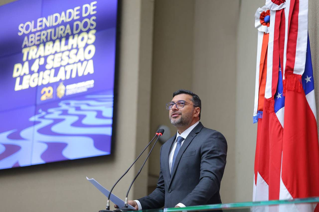 Em tom de despedida, Wilson Lima apresenta avanços de sua gestão durante leitura da Mensagem Governamental na Aleam