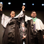 André Zogahib e Katia Couceiro são empossados nos cargos de reitor e vice-reitora da UEA