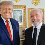 Lula deixa a Casa Branca após reunião com Trump e presidente americano diz que encontro foi produtivo