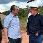 Governador Roberto Cidade recepciona presidente Lula em visita ao Amazonas
