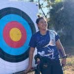 Arqueira indígena conquista ouro duplo no Grand Prix das Américas no Chile