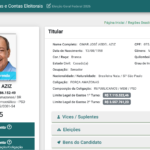 Omar Aziz registra primeira chapa ao Governo do Amazonas e declara R$ 2 milhões em bens; patrimônio cresceu 109% em relação a 2022