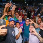 Em Presidente Figueiredo, Roberto Cidade mobiliza apoiadores durante carreata com quase 300 veículos