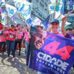 Apoiadores de Roberto Cidade realizam mobilização nas seis zonas de Manaus na reta final da campanha ao Governo do AM