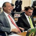 Flávio evita criticar Omar em visita a Manaus e concentra ataques em Lula e Moraes