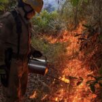Bombeiros intensificam combate a incêndios após aumento de 540% nas ocorrências no Amazonas