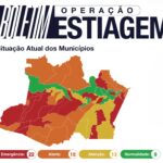 Estiagem coloca 22 municípios do Amazonas em emergência e rios seguem em processo de vazante