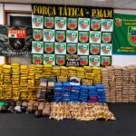 Quase 600 quilos de drogas são apreendidos em embarcação em Barcelos, no AM