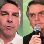 Flávio Bolsonaro visita o pai após 90 dias de restrição e diz ter recebido conselhos para reta final da campanha