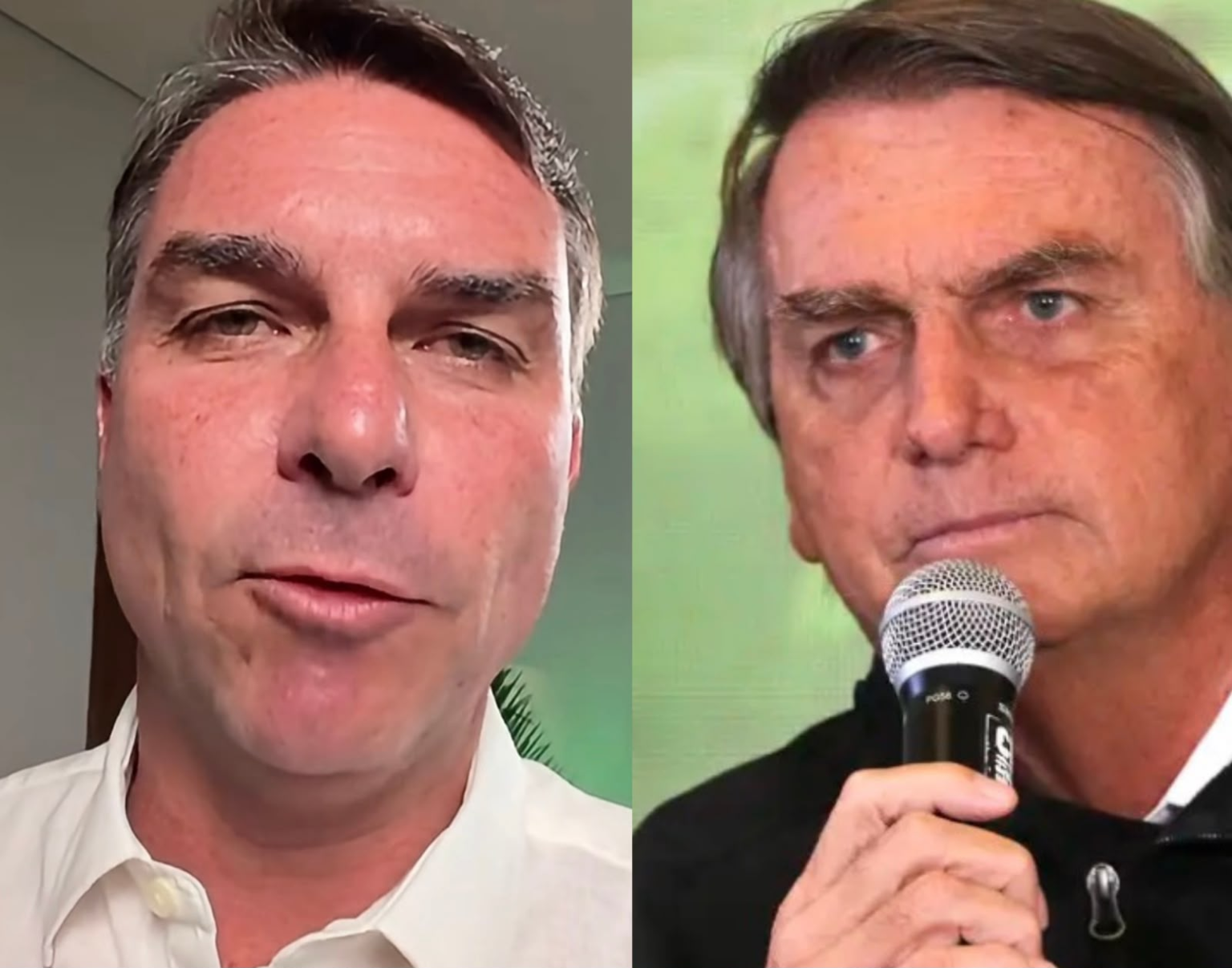 Flávio Bolsonaro visita o pai após 90 dias de restrição e diz ter recebido conselhos para reta final da campanha